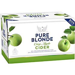 PURE BLONDE ORGANIC CIDER 355ML STUBBIES - CIDER - CIDER - Wine | Beer ...